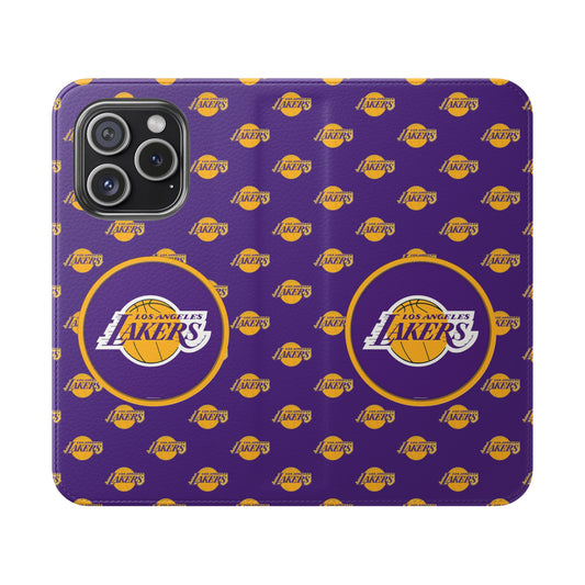 The Lakers iPhone 15 Pro Flip Case