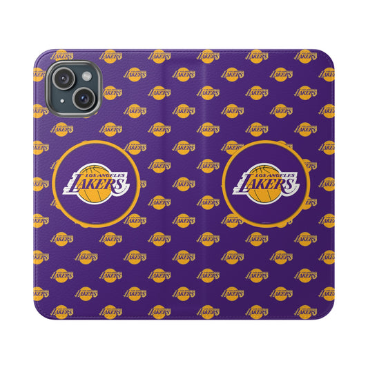 The Lakers iPhone 15 Plus Flip Case